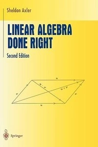 Cover of Linear Algebra Done Right